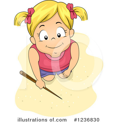 Royalty-Free (RF) Girl Clipart Illustration by BNP Design Studio - Stock Sample #1236830