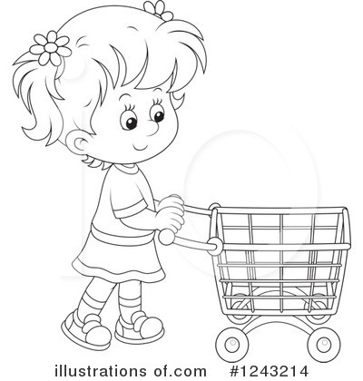 Shopping Clipart #1243214 by Alex Bannykh