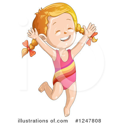 Royalty-Free (RF) Girl Clipart Illustration by merlinul - Stock Sample #1247808