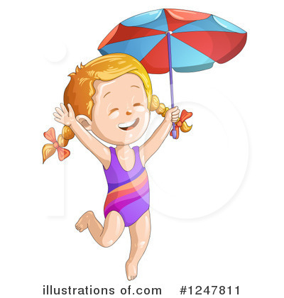 Royalty-Free (RF) Girl Clipart Illustration by merlinul - Stock Sample #1247811