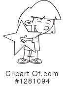 Girl Clipart #1281094 by toonaday