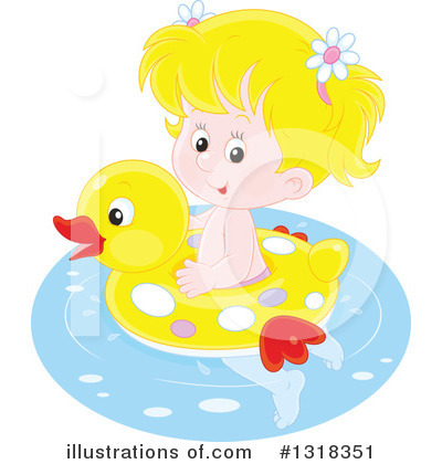 Royalty-Free (RF) Girl Clipart Illustration by Alex Bannykh - Stock Sample #1318351