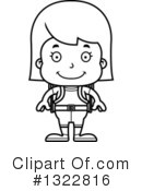 Girl Clipart #1322816 by Cory Thoman