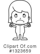 Girl Clipart #1323659 by Cory Thoman