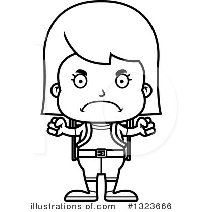 Royalty-Free (RF) Girl Clipart Illustration by Cory Thoman - Stock Sample #1323666