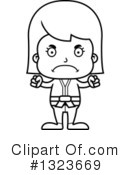 Girl Clipart #1323669 by Cory Thoman