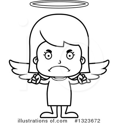 Royalty-Free (RF) Girl Clipart Illustration by Cory Thoman - Stock Sample #1323672