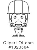 Girl Clipart #1323684 by Cory Thoman