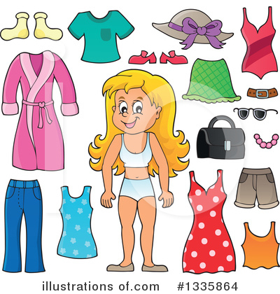 Clothes Clipart #1335864 by visekart