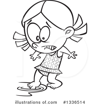 Royalty-Free (RF) Girl Clipart Illustration by toonaday - Stock Sample #1336514