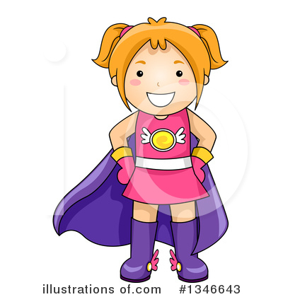 Royalty-Free (RF) Girl Clipart Illustration by BNP Design Studio - Stock Sample #1346643