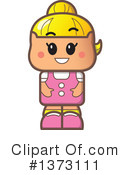 Girl Clipart #1373111 by Clip Art Mascots