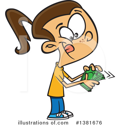 Cash Clipart #1381676 by toonaday