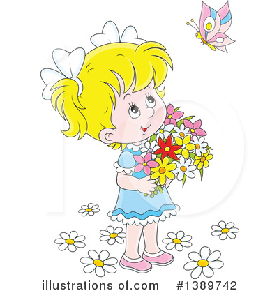 Flowers Clipart #1389742 by Alex Bannykh