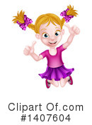 Girl Clipart #1407604 by AtStockIllustration