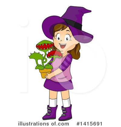 Witch Clipart #1415691 by BNP Design Studio