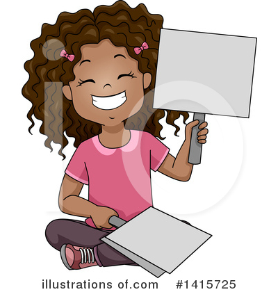 Royalty-Free (RF) Girl Clipart Illustration by BNP Design Studio - Stock Sample #1415725