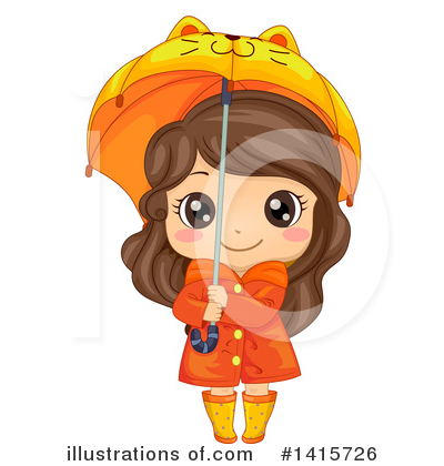 Rain Coat Clipart #1415726 by BNP Design Studio