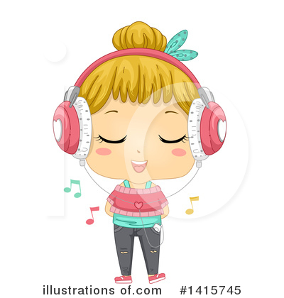 Royalty-Free (RF) Girl Clipart Illustration by BNP Design Studio - Stock Sample #1415745