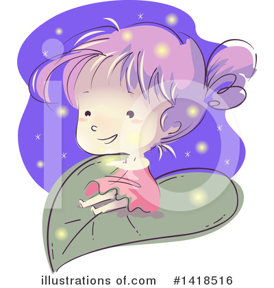 Royalty-Free (RF) Girl Clipart Illustration by BNP Design Studio - Stock Sample #1418516