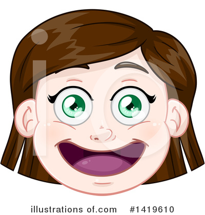 Face Clipart #1419610 by Liron Peer