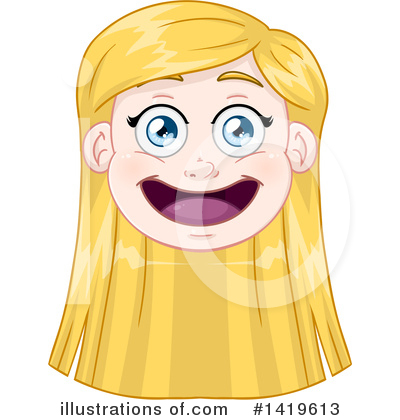 Face Clipart #1419613 by Liron Peer