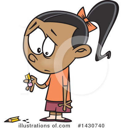 Pencil Clipart #1430740 by toonaday