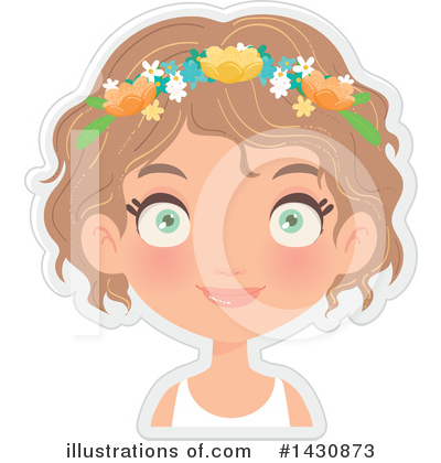 Royalty-Free (RF) Girl Clipart Illustration by Melisende Vector - Stock Sample #1430873