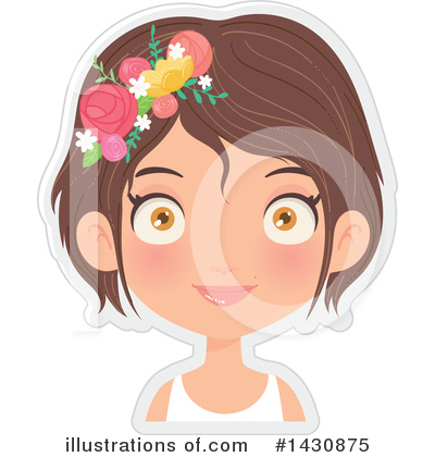 Royalty-Free (RF) Girl Clipart Illustration by Melisende Vector - Stock Sample #1430875