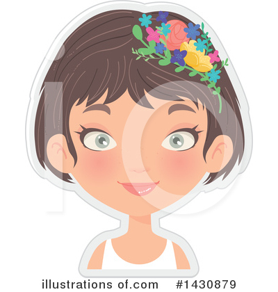 Royalty-Free (RF) Girl Clipart Illustration by Melisende Vector - Stock Sample #1430879
