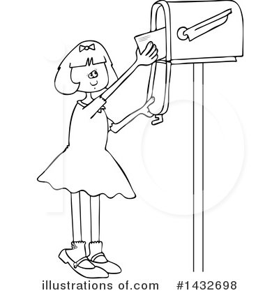 Royalty-Free (RF) Girl Clipart Illustration by djart - Stock Sample #1432698