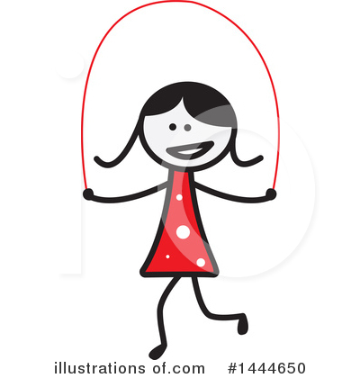 Girl Clipart #1444650 by ColorMagic