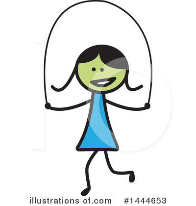 Royalty-Free (RF) Girl Clipart Illustration by ColorMagic - Stock Sample #1444653