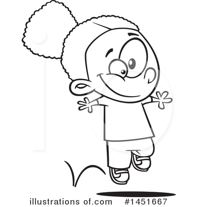 Royalty-Free (RF) Girl Clipart Illustration by toonaday - Stock Sample #1451667