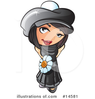 Royalty-Free (RF) Girl Clipart Illustration by Leo Blanchette - Stock Sample #14581