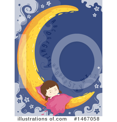 Crescent Moon Clipart #1467058 by BNP Design Studio