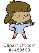 Girl Clipart #1489693 by lineartestpilot