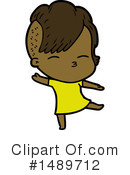 Girl Clipart #1489712 by lineartestpilot