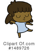 Girl Clipart #1489726 by lineartestpilot