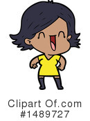 Girl Clipart #1489727 by lineartestpilot