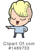 Girl Clipart #1489733 by lineartestpilot