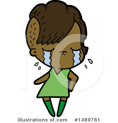 Royalty-Free (RF) Girl Clipart Illustration by lineartestpilot - Stock Sample #1489761