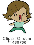 Girl Clipart #1489766 by lineartestpilot