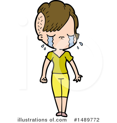 Royalty-Free (RF) Girl Clipart Illustration by lineartestpilot - Stock Sample #1489772