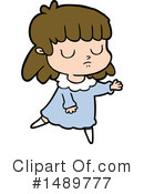 Girl Clipart #1489777 by lineartestpilot