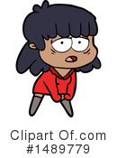 Girl Clipart #1489779 by lineartestpilot