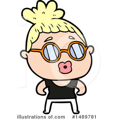 Royalty-Free (RF) Girl Clipart Illustration by lineartestpilot - Stock Sample #1489781