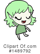 Girl Clipart #1489792 by lineartestpilot