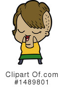 Girl Clipart #1489801 by lineartestpilot