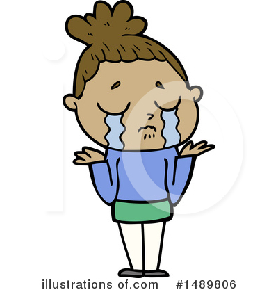 Royalty-Free (RF) Girl Clipart Illustration by lineartestpilot - Stock Sample #1489806